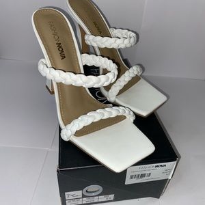 White FN Heels